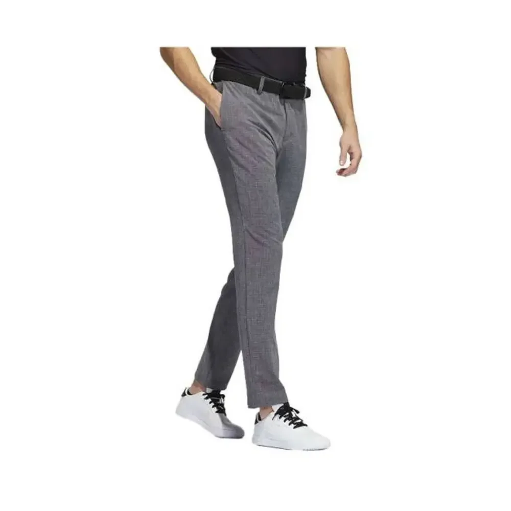 Adidas Mens Crosshatch Black Golf‎ Pants 32X32 Activewear Sportswear Outdoors